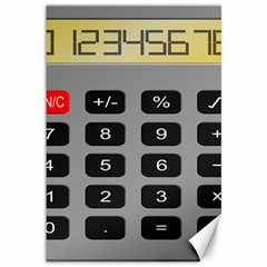 Calculator Canvas 12  X 18   by Mariart