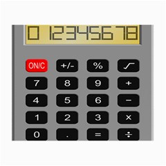 Calculator Small Glasses Cloth (2-side) by Mariart