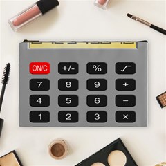 Calculator Cosmetic Bag (large) 