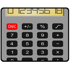 Calculator Fleece Blanket (medium)  by Mariart