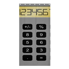 Calculator Shower Curtain 36  X 72  (stall)  by Mariart