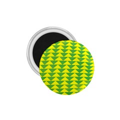 Arrow Triangle Green Yellow 1 75  Magnets by Mariart