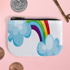 Could Rainbow Red Yellow Green Blue Purple Mini Coin Purses by Mariart