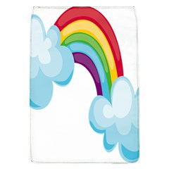 Could Rainbow Red Yellow Green Blue Purple Flap Covers (l)  by Mariart