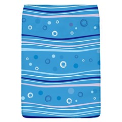 Blue Circle Line Waves Flap Covers (s)  by Mariart