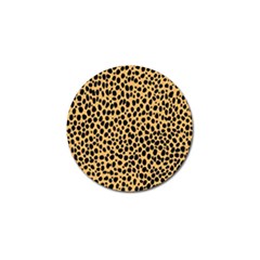 Cheetah Skin Spor Polka Dot Brown Black Dalmantion Golf Ball Marker by Mariart