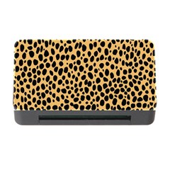 Cheetah Skin Spor Polka Dot Brown Black Dalmantion Memory Card Reader With Cf by Mariart