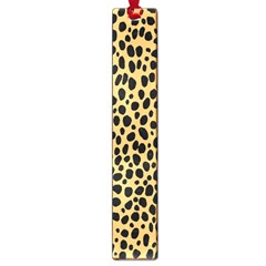 Cheetah Skin Spor Polka Dot Brown Black Dalmantion Large Book Marks by Mariart