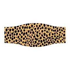 Cheetah Skin Spor Polka Dot Brown Black Dalmantion Stretchable Headband