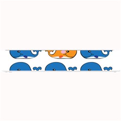 Fish Animals Whale Blue Orange Love Small Bar Mats by Mariart