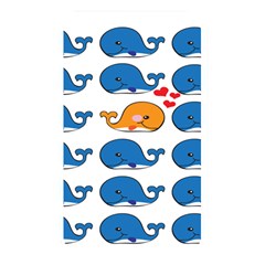 Fish Animals Whale Blue Orange Love Memory Card Reader by Mariart