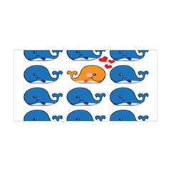 Fish Animals Whale Blue Orange Love Yoga Headband by Mariart