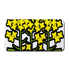 Flower Floral Sakura Yellow Green Leaf Medium Bar Mats by Mariart