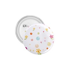 Flower Floral Star Balloon Bubble 1 75  Buttons