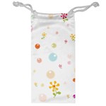 Flower Floral Star Balloon Bubble Jewelry Bag Front