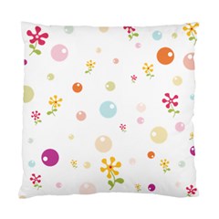 Flower Floral Star Balloon Bubble Standard Cushion Case (one Side) by Mariart