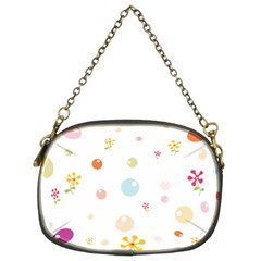 Flower Floral Star Balloon Bubble Chain Purses (two Sides)  by Mariart