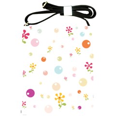 Flower Floral Star Balloon Bubble Shoulder Sling Bags by Mariart