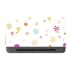 Flower Floral Star Balloon Bubble Memory Card Reader With Cf by Mariart