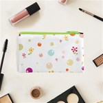 Flower Floral Star Balloon Bubble Cosmetic Bag (XS) Back