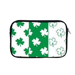 Flower Green Shamrock White Apple Macbook Pro 13  Zipper Case by Mariart