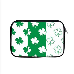 Flower Green Shamrock White Apple Macbook Pro 15  Zipper Case by Mariart