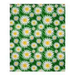 Flower Sunflower Yellow Green Leaf White Shower Curtain 60  X 72  (medium)  by Mariart