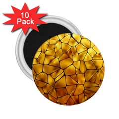 Gold 2 25  Magnets (10 Pack) 