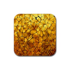 Gold Rubber Coaster (square) 