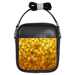 Gold Girls Sling Bags by Mariart