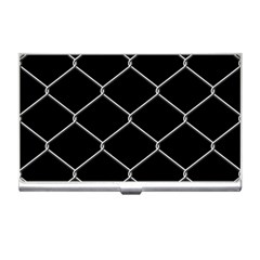 Iron Wire White Black Business Card Holders by Mariart