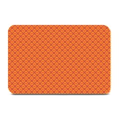 Heart Orange Love Plate Mats