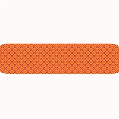 Heart Orange Love Large Bar Mats