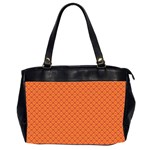 Heart Orange Love Office Handbags (2 Sides)  Front