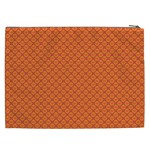 Heart Orange Love Cosmetic Bag (XXL)  Back