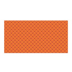 Heart Orange Love Satin Wrap