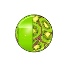 Fruit Slice Kiwi Green Hat Clip Ball Marker (4 Pack) by Mariart