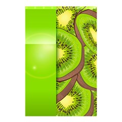 Fruit Slice Kiwi Green Shower Curtain 48  X 72  (small)  by Mariart