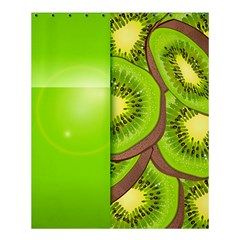 Fruit Slice Kiwi Green Shower Curtain 60  X 72  (medium)  by Mariart