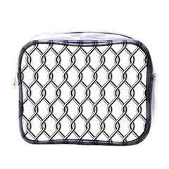 Iron Wire Black White Mini Toiletries Bags by Mariart