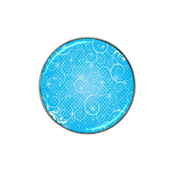 Leaf Blue Snow Circle Polka Star Hat Clip Ball Marker