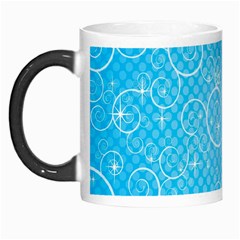 Leaf Blue Snow Circle Polka Star Morph Mugs by Mariart