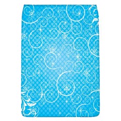 Leaf Blue Snow Circle Polka Star Flap Covers (l)  by Mariart