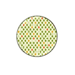 Merry Christmas Polka Dot Circle Snow Tree Green Orange Red Gray Hat Clip Ball Marker by Mariart