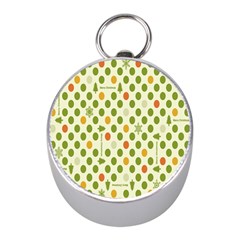 Merry Christmas Polka Dot Circle Snow Tree Green Orange Red Gray Mini Silver Compasses by Mariart