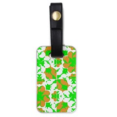 Graphic Floral Seamless Pattern Mosaic Luggage Tags (one Side)  by dflcprints