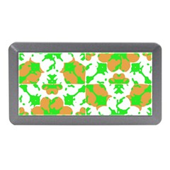 Graphic Floral Seamless Pattern Mosaic Memory Card Reader (mini) by dflcprints