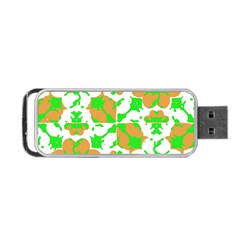 Graphic Floral Seamless Pattern Mosaic Portable Usb Flash (one Side) by dflcprints