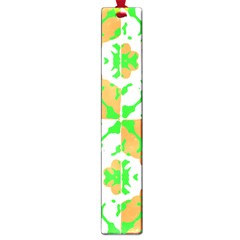 Graphic Floral Seamless Pattern Mosaic Large Book Marks by dflcprints