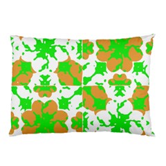 Graphic Floral Seamless Pattern Mosaic Pillow Case by dflcprints